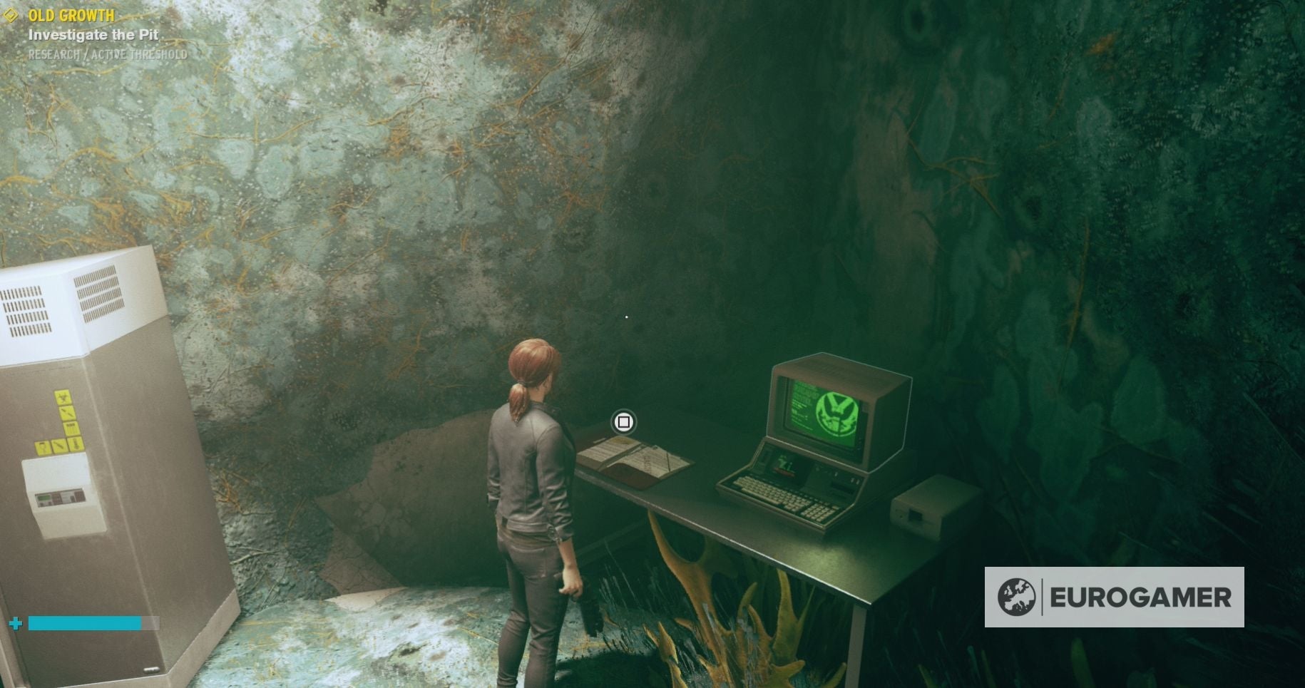 Control Old Growth finding the Mold samples and defeating Mold1